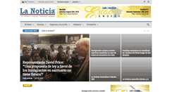 Desktop Screenshot of lanoticia.com